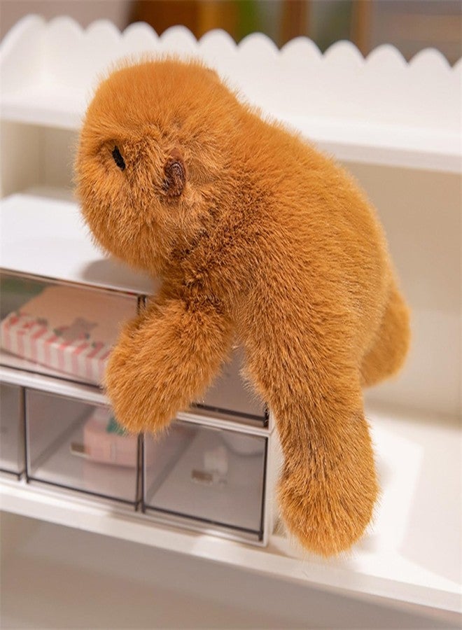 PEACH CAT Capybara Plush 7" Cute Capibara Stuffed Animals Soft Plushies Toys Gifts for Kids Brown - Image 5